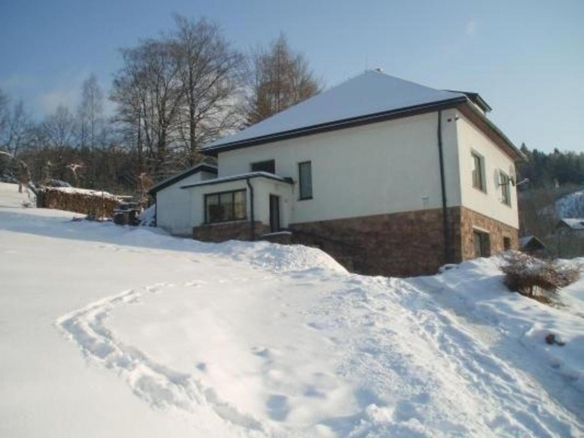 Ein Ferienhaus Mit Terrasse Und Garten Villa Male Svatonovice Kültér fotó